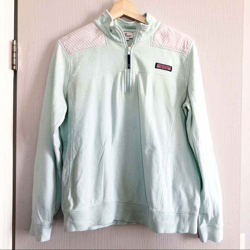 Vineyard Vines 1/4 ZIP Shep Shirt large